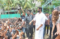 Nene Raju Nene Mantri Movie Team At KL University